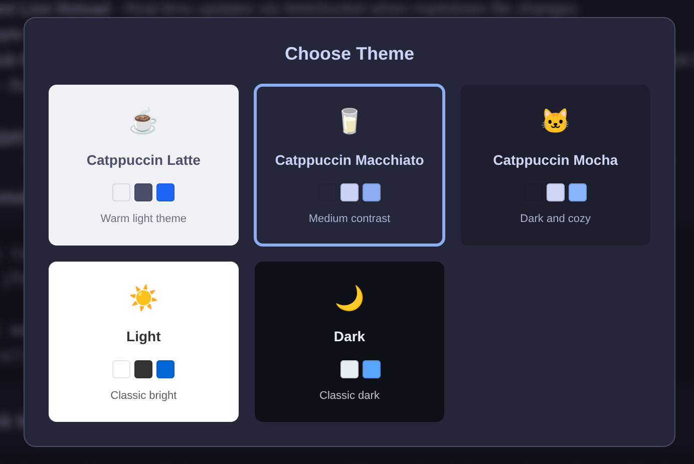 mdserve theme picker